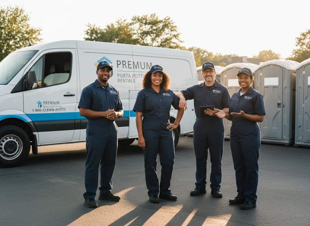 VIP Portable Toilets company in Blue Rock, OH